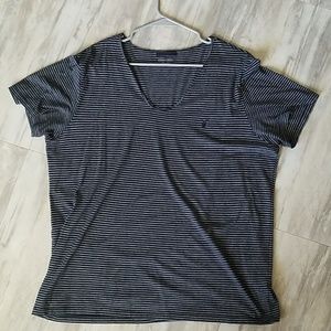 All saints V neck tonic scoop t shirt xxl men